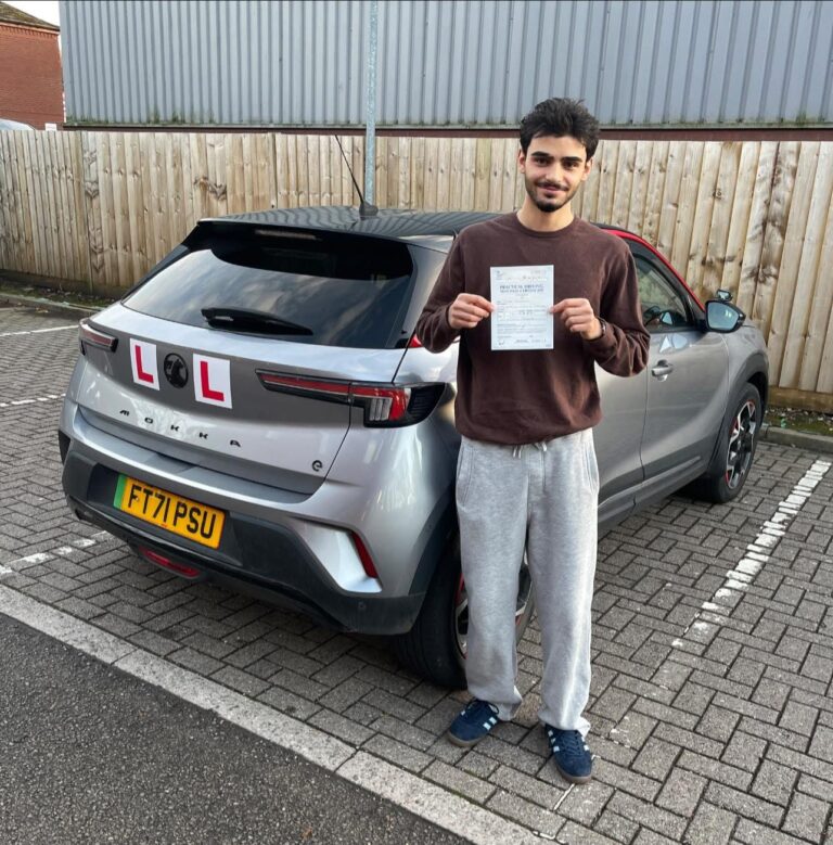 first time driving test pass Cardiff