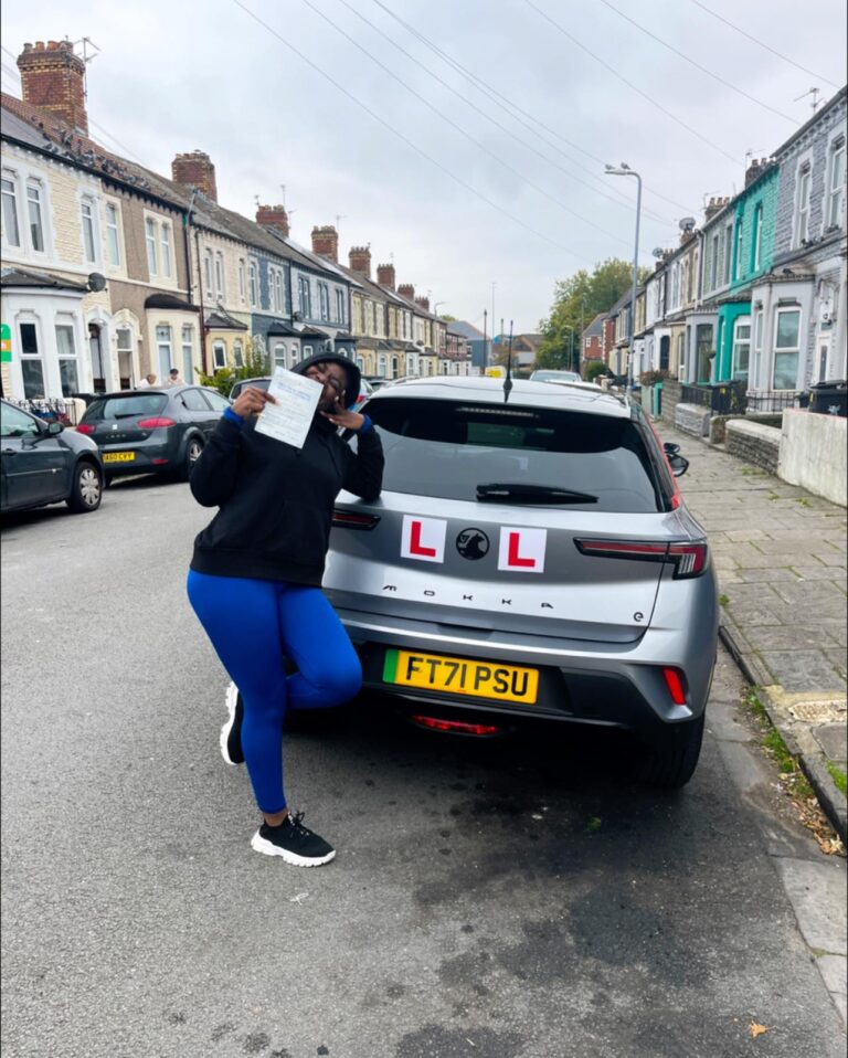 driving instructor Cardiff student pass