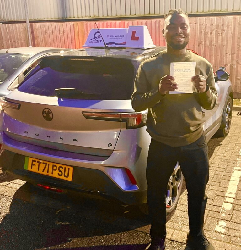 automatic driving lessons Cardiff pass