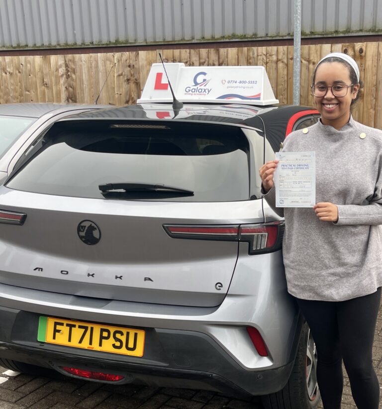 learner passed driving test Cardiff