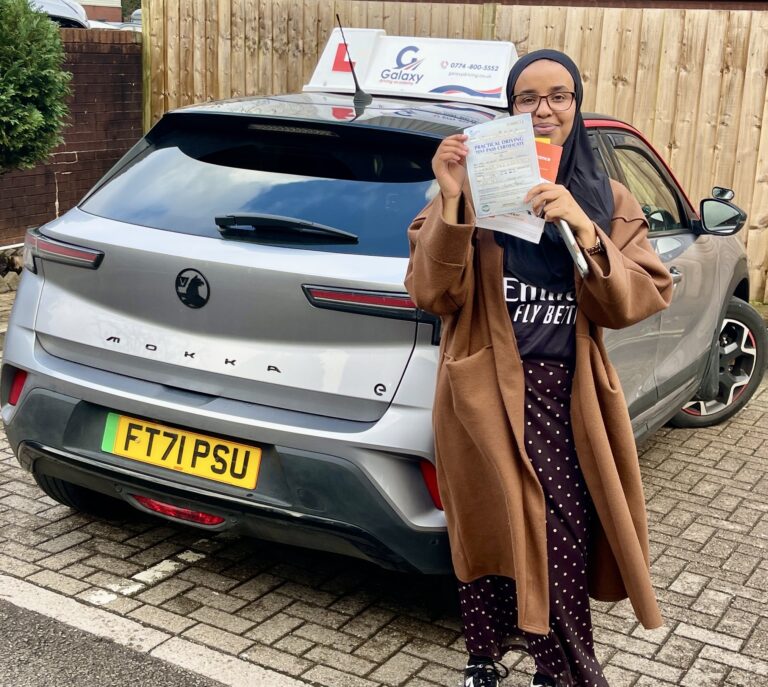 driving lessons success Cardiff