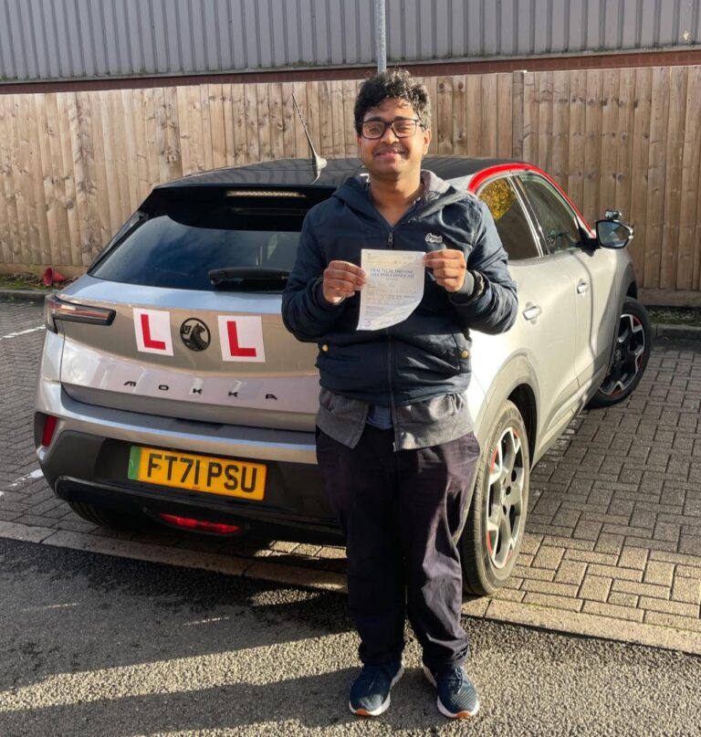 pupil passed driving test in Cardiff